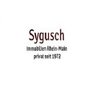 Sygusch Immobilien Rhein-Main seit 1972 in Bad Schwalbach - Logo